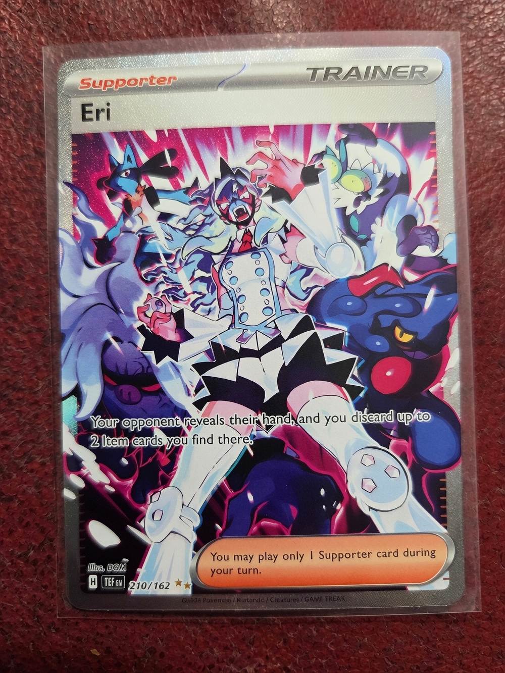Eri Trainer Special Illustration Rare - Pokémon TCG Near Mint